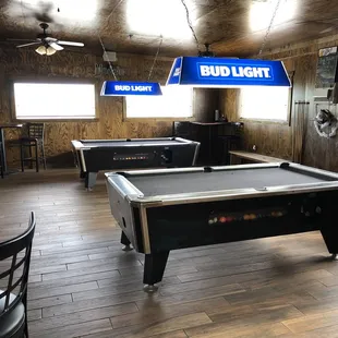 Billiards room