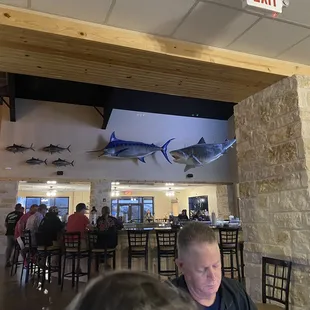 Inside bar area