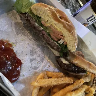 Classic Burger with Swiss