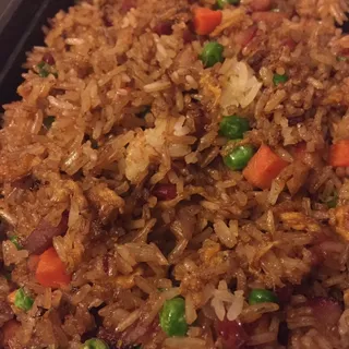 422. BBQ Pork Fried Brown Rice