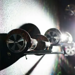 Bluetooth, LED lights, Fender Bumpers... Welcome to the Future.