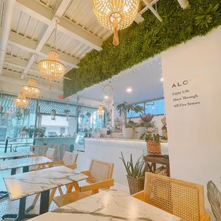 comfortable and calm inside