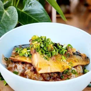 Gyodon (mackerel fish bowl)