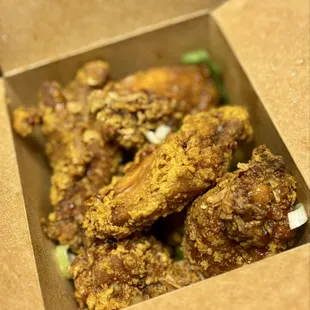 6 Piece Rooster Wings.