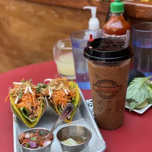 Viet Taco and Vietnamese Iced Coffee