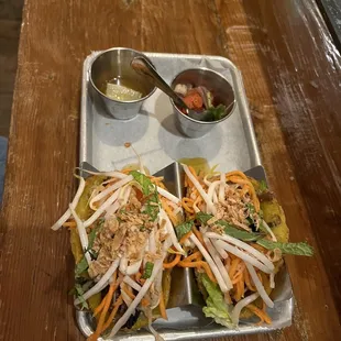 Banh xiao tacos