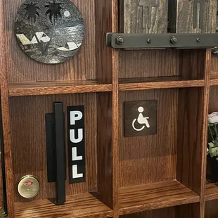 Cutest hidden bathroom in the book  case.