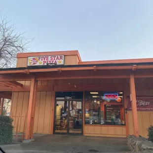 Outside view of the entrance