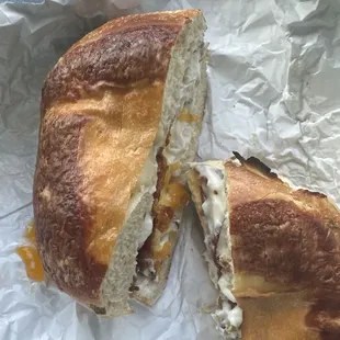 Breakfast Bagel Sandwich