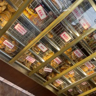 a variety of baked goods