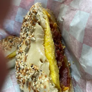 Bacon, Egg and Cheese Bagel