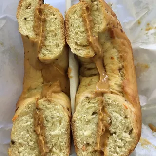 Bagel with Peanut Butter