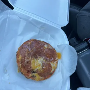 Pizza bagel