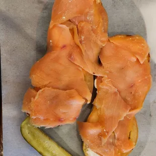 5th Ave roll. (Cream cheese, caper, and Lox)