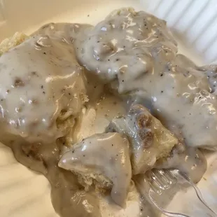 Biscuits and Sausage Gravy Meal