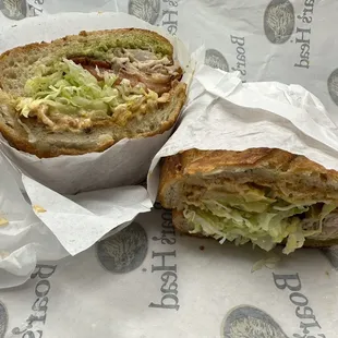 SanFranPsycho - Honey Turkey, Bacon, Gouda Cheese, Garlic Butter, Pesto &amp; Cajun Mayo