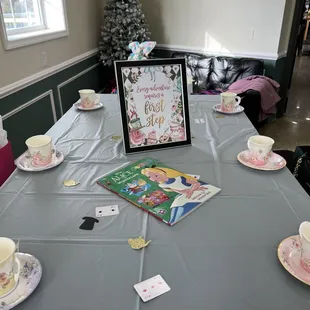 Plenty of room to make the party rooms your own!!