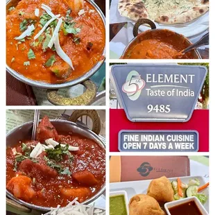 From the flavorful Tikka Masala, Garlic Naan, Shrimp Vindaloo down to the Samosas, we thoroughly ENJOYED and recommend it al!