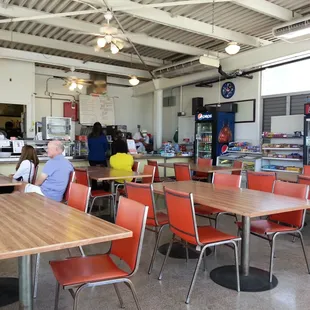 Very modest space, but everything was clean &amp; well-maintained.