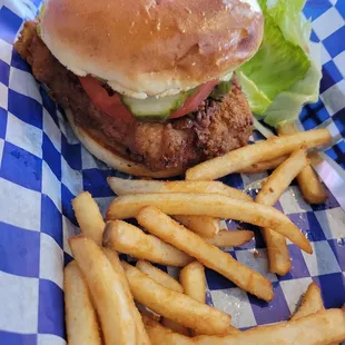 Tenderloin and fries