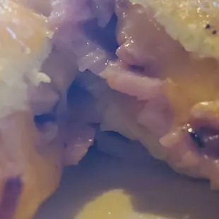 Ham n cheese omelet