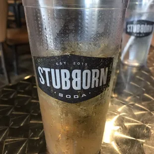 Stubborn Soda. Vanilla Creme Soda
