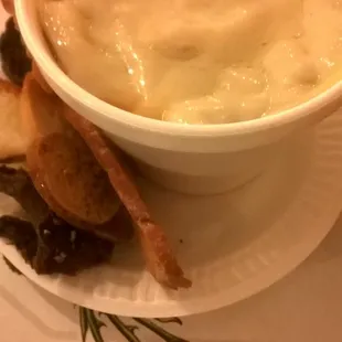 French Onion soup with plenty of flavor