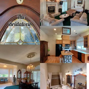 This room has a King bed, fireplace, full bathroom and kitchen. Including outside private sitting area. Very spacious and romantic.