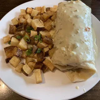 12" Big Loaded Burrito