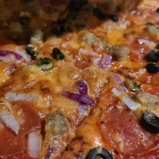 Father's day complete with St. Louis style pizza.