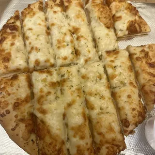Handmade Cheesy Garlic Breadsticks