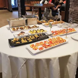 Dessert table, something is missing