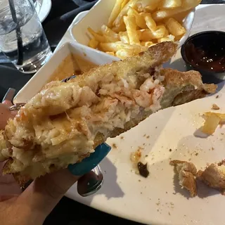 Lobster Grilled Cheese Sandwich