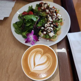 salads, drink
