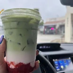 Strawberry Matcha