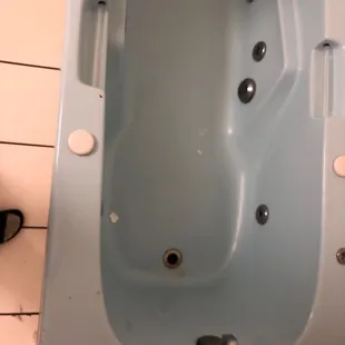 Looks like blood and dirt