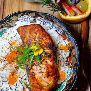 Asian - Salmon Chazuke (@joeynht)