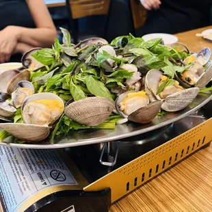 Clams &amp; octopus (very good)