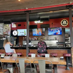 The side and bar area that we were seated.