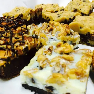 Dessert catering platter! Featuring a customer favorite the cookie dough brownie!