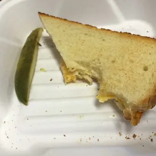 The worlds worst grilled cheese.