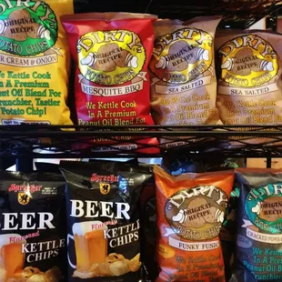 Dirty Chips and Beer Kettle Chips