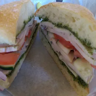 Turkey &amp; Pesto