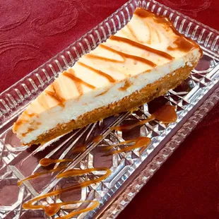 Comforting Pumpkin cheesecake.