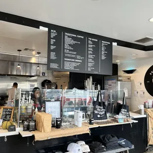The front of the coffee shop