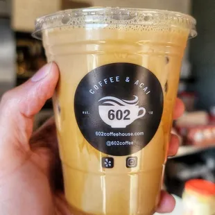 Coconut Caramel latte