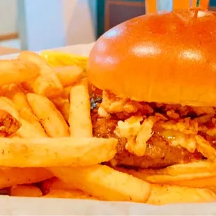 Buffalo burger