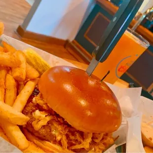 Buffalo burger