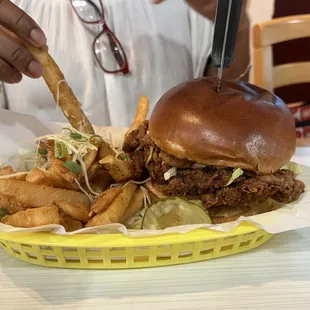 Crispy Fried Chicken Sandwich