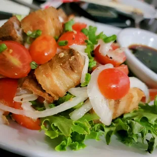 Crispy pork (lechon kawali)